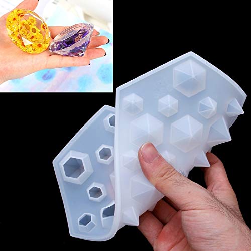 Resin Mold Silicone Jewelry Tools Ice Cube Tray Mould Clear Mold Silicone DIY Maker Freeze Handmade Jewelry Making Tools epoxy Resin molds ferrament