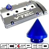 Blue Subaru Billet Aluminum Engine Valve Cover Oil Cap For Wrx Sti Turbo Engine