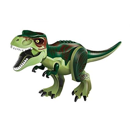 WILLBAN 28cm Große Dinosaurier-Bausteine Kinder Geschenk Spielzeug Dinosaurier Jurassic World Vivid Large-Scale Dinosaurs Bri