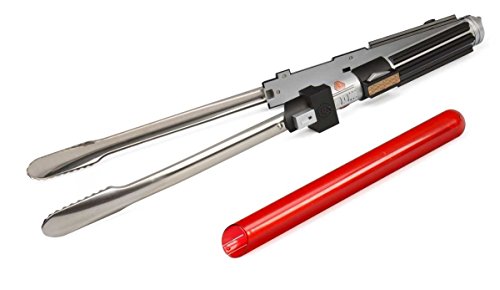 Star Wars Lightsaber BBQ Tongs with Sounds - Barbecue Like a Jedi (22" Long)