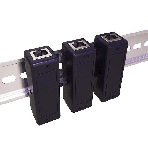 image for Ethernet Surge Protector (Standalone or DIN Rail Mount) (PoE+ Gigabit)