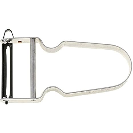 Victorinox Sparschäler, mit Aluminiumgriff, Pendelklinge, Langlebig, Edelstahl, 11 cm