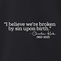 Wild Bobby Broken By Sin Quote Vintage Tee White