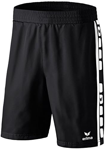 Erima Men's Classic 5-C Shorts, Black/White