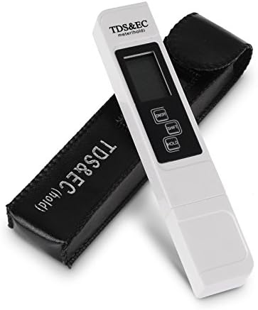 LCD Digital TDS EC Meter Temp PPM, 3 in 1 Water Tester Pen for Testing Water Quality