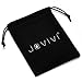 Jovivi 2pc 14G Stainless Steel Multi-functional Lip/Nose/Nipple/Eyebrown Captive Hoop Ring Barbell Tragus Cartilage Stud Earrings 3/8