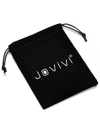 Jovivi pulsera Piel Auténtica Estilo Punk brazalete con remaches con pinchos.