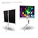 Pyle Portable Projector Screen Tripod Stand - Mobile Projection Screen , Lightweight Carry & Durable Easy Pull Assemble System for Schools Meeting Conference Indoor Outdoor Use, 40 Inch(PRJTP42)
