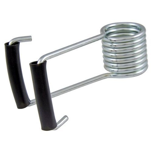 Wing Spring Door Closer 5-1/4", Butterfly Spring, Fits on All Door Butt Hinge Pins, Keeps All Doors Closed, Rubber Sleeves on Wing (Pack of 2)