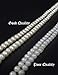 Great Gatsby Faux Pearls Flapper Beads Cluster Long 1920s Necklace 59''(White)