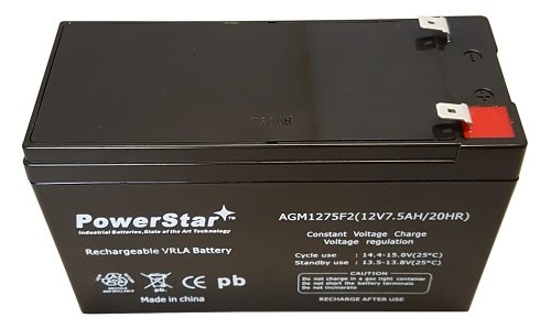 PowerStar BATTERY REPL PX12072 F2 TERMINALS 12V 7.2AH