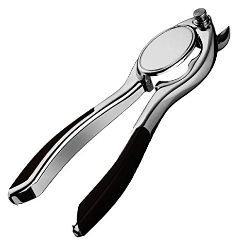 Vacu Vin 68625606 Pince Ouvre-Bouteille à Champagne de Luxe Acier 4 x 4 x 15,5 cm