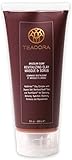 Teadora Brazilian Glow Exfoliating Sea Salt Scrub Vitamin C Acai, Maracuja Babassu Adiroba Red Kaolin Clay Face Mask, Sea Salt Body Scrub, Detoxes Moisturizes Improves Skin Elasticity Firms Promotes Glowing Skin