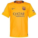 Nike Mens Barcelona Away Stadium Jersey [UNIVERSITY GOLD]