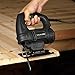 Jigsaw, 3.8A 3000 SPM, 6.56feet（2M）Cord Length, Variable Speed 1-6 Bevel Angle 0°-45°,Pure Copper Motor,With 1PC Wood Saw blade, 1PC HSS steel Saw blade_GP78121
