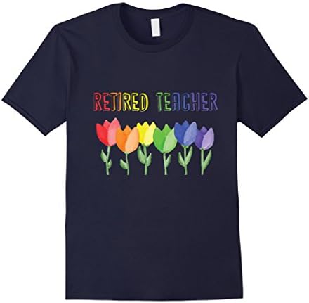 Men's Retired 2017 Teacher - Nice Retirement Gift T Shirt Medium Navy