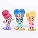 Shimmer and Shine Figure Set 12pcs Cake Toppers Party Supplies Birthday Decorations Genies Shimmer, Shine, Zac,Leah,Tala, Kaz and more Toys + BONUS Keychain