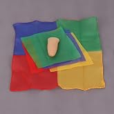 SUMAG Scarves Fusion Magic Tricks Four to One Scarf Silk Restoring Magic Props Close up Street Illusions Easy Magic