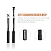 Shineda Telescopic Handheld Monopod Pole Selfie Stick SD-208 for GoPro Hero 2 3+ 4 5 6 and GoPro Session, SJCAM SJ4000 SJ5000 Xiaomi Yi Action Cameras,36