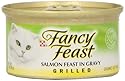 Fancy Feast Cat Food Grilled Salmon Feast In Gravy, 3 oz