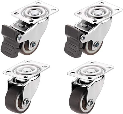 Combinación echador de los muebles, la rueda y el freno de la rueda