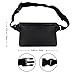 NKTM Waterproof Pouch Dry Bag Fanny Pack with Waist Strap Keep Your Cellphone Cash Safe and Dry Perfect for Boating Swimming Snorkeling Kayaking Beach