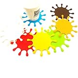 Feccile 7 Pack/8 Pack Drink Coasters Sun Shape