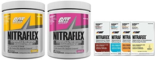 GAT Nitraflex 30svg Combo Pack W/4 Samples(PineApple+Watermelon)