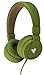 Artix Headphones with Microphone for Travel, Work, Kids, Teens, Running Sport with In-line Controller (Green)
