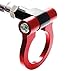 iJDMTOY Sports Red Track Racing Style Aluminum Tow Hook For 2006-up Lexus IS, 2011-up CT, 2006-up GS, 2007-up LS, 2015-up RC, 2012-up Lexus RX facelift