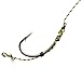 JL Sport 18pcs Carp Fishing Hair Rigs Braided Thread 8245 Curve Shank Hook Swivel Boilies Carp Rigs Carp Fishing Accessories Tackles