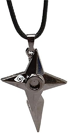 New Fashion Anime NARUTO Shuriken & Kunai Pendant Metal Necklace Cosplay Gift