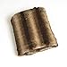 Best Home Fashion Faux Fur Throw - Full Blanket - Chinchilla - 58