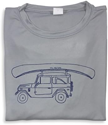 Canoe Ride Adult Performance Tee by Honey Bee Tees
