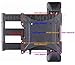Husky Mounts Full Motion Wall Mount Bracket & Arm, Fits Most 32