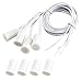 uxcell 4pcs RC-33 No Recessed Wired Security Window Door Contact Sensor Alarm Magnetic Reed Switch White