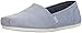 Skechers BOBS Women's Plush - Chambray Ballet Flat, Blue, 10 M US