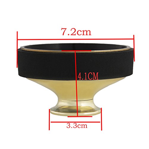 ULKEME Lightweight ABS Mute Dampener Silencer For Alto Saxophone Musical Instrument - Thumbnail 2