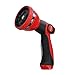 Garden Hose Nozzle Hand Sprayer - Heavy Duty Metal Watering Nozzle - High Pressure | Thumb Switch Flow Control Spray Attachment | Suitable for Car Wash, Cleaning, Watering Lawn and Garden