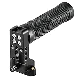 SMALLRIG QR NATO Handle (Rubber) with Safety Rail, Quick Release Camera Handle Universal Hand Grip - 2084