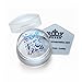 PUEEN 3.5cm Chunky CLEAR See Thru Transparent Soft Stamper and Scraper Set - Nail Art - Stamping Tools