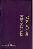 Paperback Mini Code Mini Rules January 2013 Edition Book