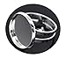 Rockin Beads Brand, Silver Plated 16.7mm Bezel Cup Ring Settings Adjustable Us 6.75 or Larger (Fit 16mm Cabochon), Sold Per Pack of 20