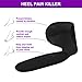 Heel Cushion Inserts, Heel Grips Silicone Shoe Pads for Women Loose Shoes and High Heels Shoe Too Big, Anti-Slip Heel Inserts Liners Blister Prevention and Protectors Foot Insoles for Women - 4 Pairs