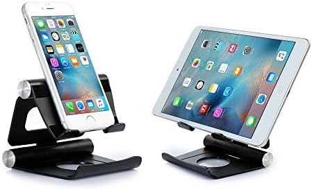 Phone Stand, Moreslan 270 Degree Multi-Angle Rotatable Aluminum Phone Stand Holder for Smart Phone Tablets