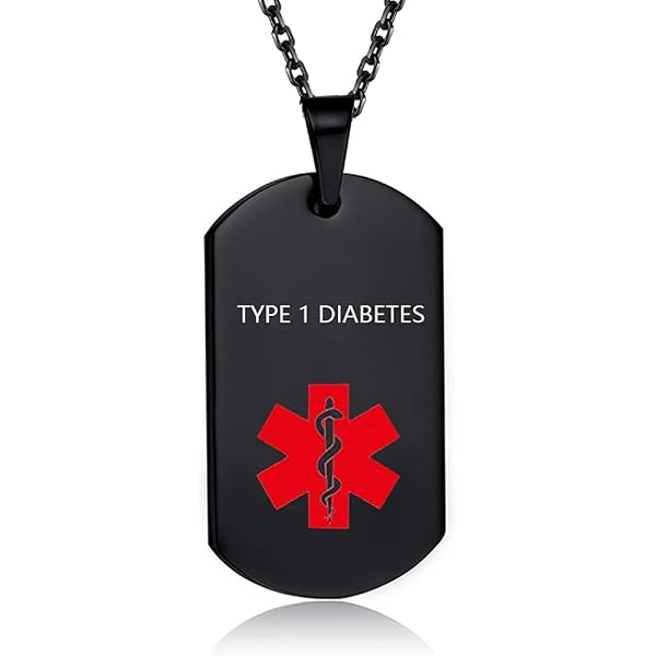 ZKXXJ Medical Alert ID Necklace & Bracelet Set - Stainless Steel Pendant & Leather Cuff, Customizable Engraving For Allergies & Medical Conditions - View #9