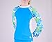 Tuga Girls Long Sleeve Rash Guards 1-14 Years, UPF 50+ Sun Protection Swim Shirt