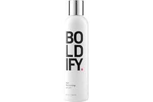 Boldify Hair Thickening Serum - Hair Thickening Products for Women - Instant Hair Thickener - Natural 3-in-1 Hair Volumizer for Fine Hair, Leave-In Conditioner, & Plumping Blow Dryer Treatment - 8oz