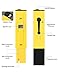 PH Meter, MrLi PH Tester Digital Water PH Tester Pocket Size with 0-14 PH Measurement Range for Household Drinking Water Hydroponic Aquarium Spa Pool Yellow