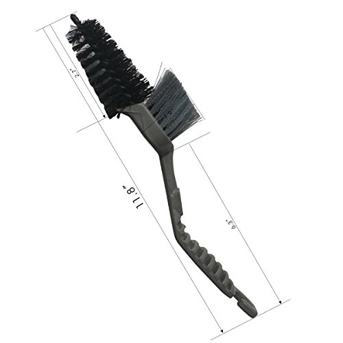 Coralpearl Bike Detail Cleaning Brush Wheel And Rim Tire Detailing Cleaner Drill Multipurpose For Car Auto Motorcycle Scrubber Wash Clean Tool